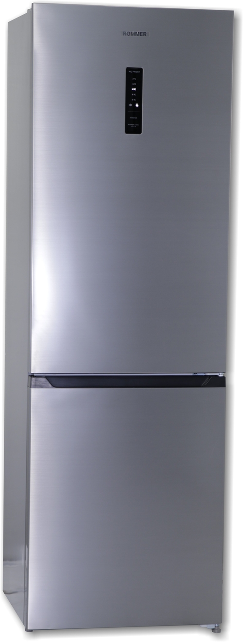 ROMMER FCH-406 NF INOX - Frigorífico Combi No Frost