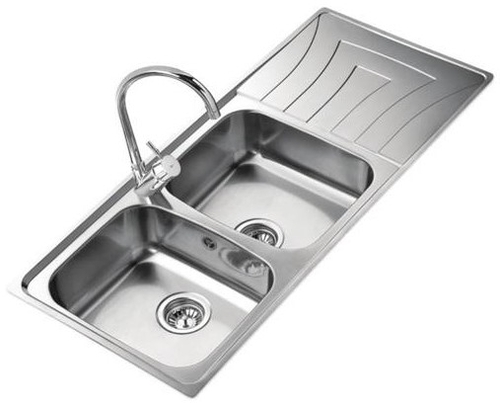 TEKA UNIVERSO 2C 1E REV INOX - Fregadero 80CM