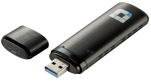 Adaptador d-link WAVE 2 1300 DWA-182 Negro Wifi