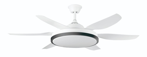 ORBEGOZO CP 165132 Blanco - Ventilador de Techo 6 Aspas con Luz