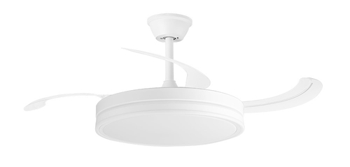 ORBEGOZO CP 168105 Blanco - Ventilador de Techo Aspas Retráctiles 30W
