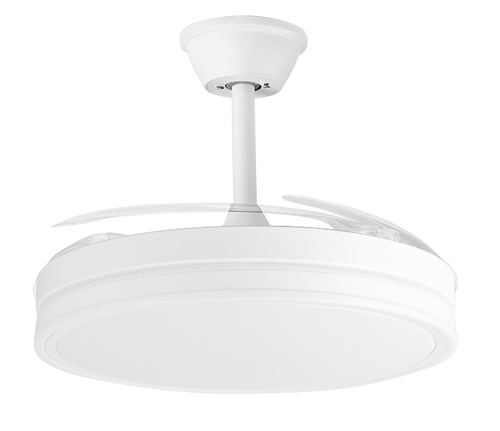 ORBEGOZO CP 168105 Blanco - Ventilador de Techo Aspas Retráctiles 30W