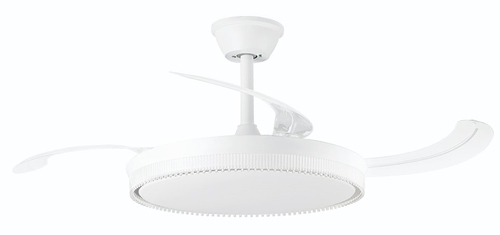 ORBEGOZO CP 163105 Blanco - Ventilador de Techo Aspas Retráctiles 30W
