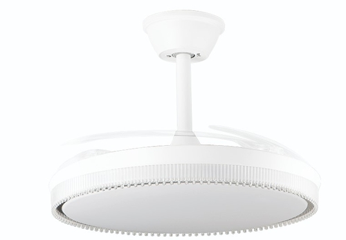 ORBEGOZO CP 163105 Blanco - Ventilador de Techo Aspas Retráctiles 30W