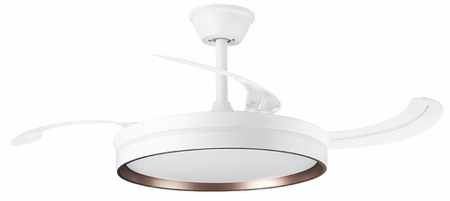 ORBEGOZO CP 161105 Blanco - Ventilador de Techo Aspas Retráctiles 30W