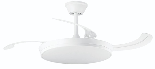 ORBEGOZO CP 158105 Blanco - Ventilador de Techo Aspas Retráctiles 30W