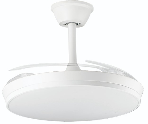 ORBEGOZO CP 158105 Blanco - Ventilador de Techo Aspas Retráctiles 30W