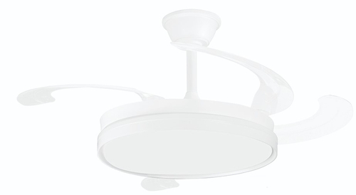 ORBEGOZO CP 156120 Blanco - Ventilador de Techo Aspas Retráctiles 35W