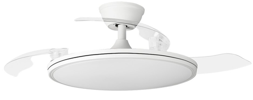 ORBEGOZO CP 153105 Blanco - Ventilador de Techo Aspas Retráctiles 35W