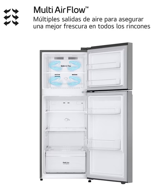 LG GTBV22PYNJ INOX - Frigorífico Dos Puertas No Frost