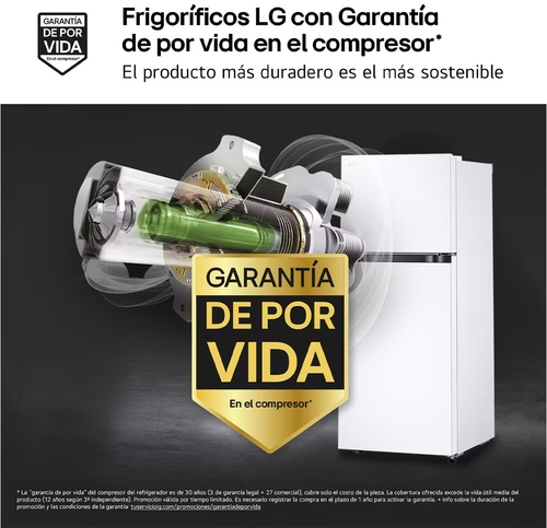 LG GTBV22SWNJ Blanco - Frigorífico Dos Puertas No Frost