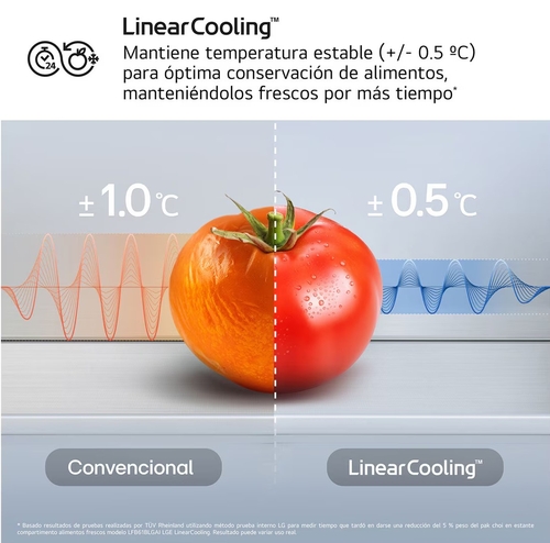 LG GBBS312APY INOX - Frigorífico Combi No Frost