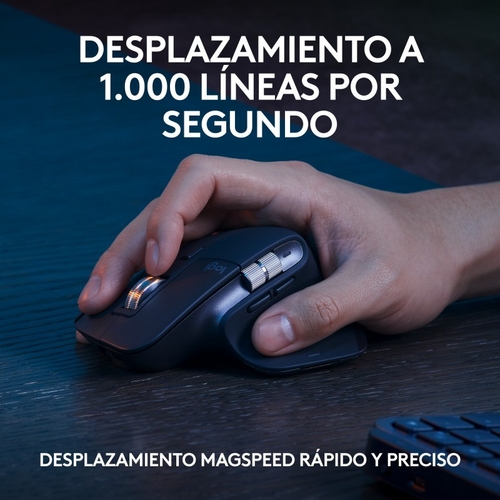 LOGITECH MX KEYS S Grafito - Teclado + Ratón