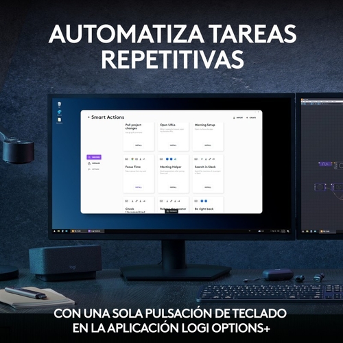 LOGITECH MX KEYS S Grafito - Teclado + Ratón
