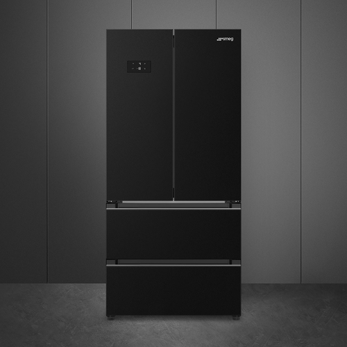 SMEG FQ55FKDD Negro - Frigorífico Americano No Frost