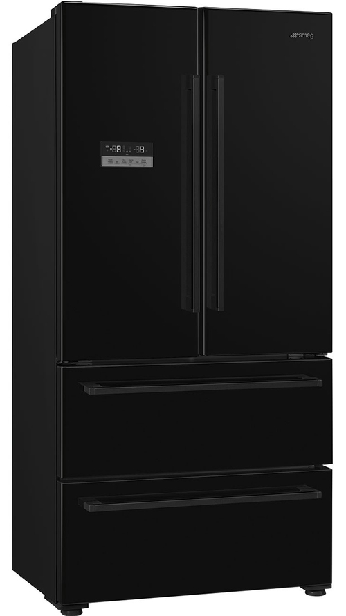 SMEG FQ55FNDE Negro - Frigorífico Americano No Frost
