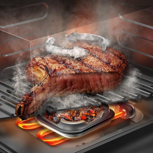CECOTEC CECOFRY&GRILL SMOKIN'6500 - Freidora de Aire 2200W 6.5L