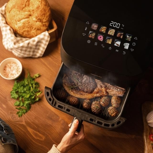 CECOTEC CECOFRY&GRILL SMOKIN'6500 - Freidora de Aire 2200W 6.5L