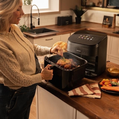 CECOTEC CECOFRY&GRILL SMOKIN'6500 - Freidora de Aire 2200W 6.5L