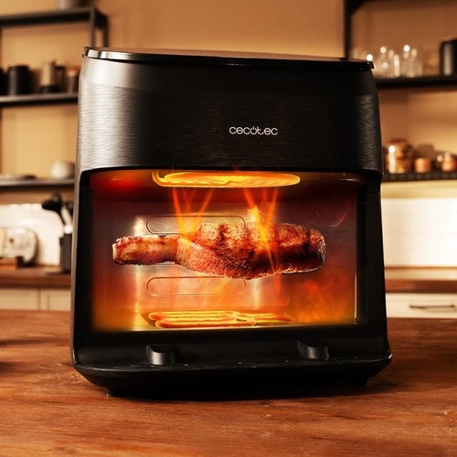 CECOTEC CECOFRY&GRILL SMOKIN'6500 - Freidora de Aire 2200W 6.5L