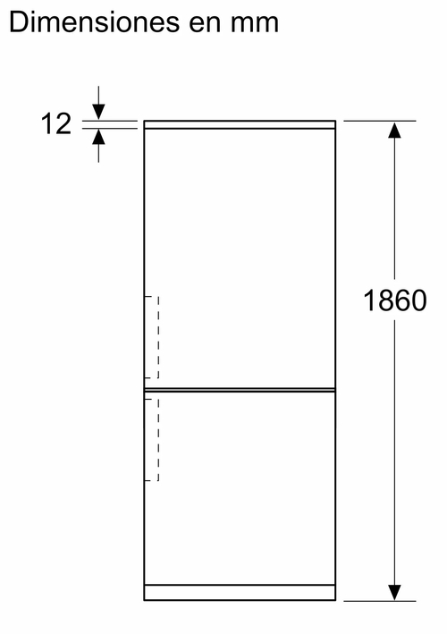 BOSCH KGN362ICF INOX - Frigorífico Combi No Frost