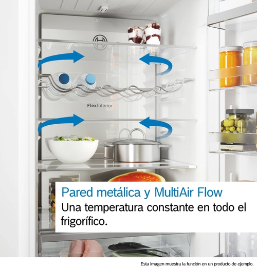 BOSCH KGN362ICF INOX - Frigorífico Combi No Frost