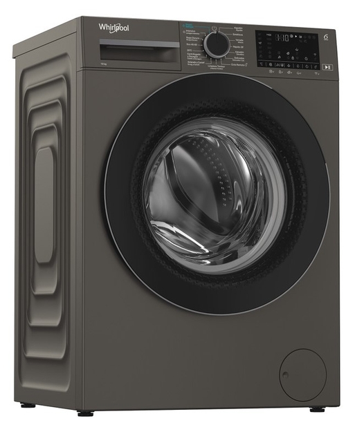 WHIRLPOOL WAM 07GB SPT Gris Oscuro - Lavadora Carga Frontal 10KG 1400RPM