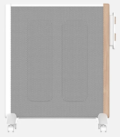 ABRILA BADIN Blanco-Madera - Radiador de Mica 2000W
