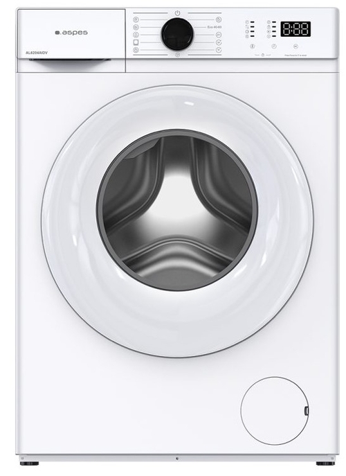 ASPES AL6204AIDV Blanco - Lavadora Carga Frontal 6KG 1200RPM