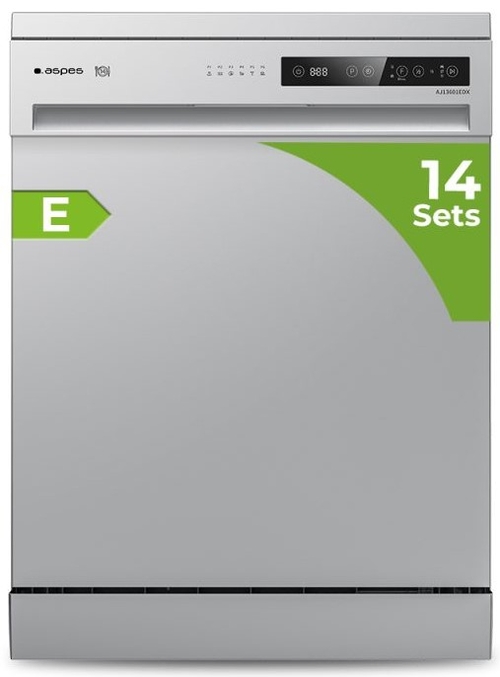 ASPES AJ13601EDX INOX - Lavavajillas 60CM 14 Servicios