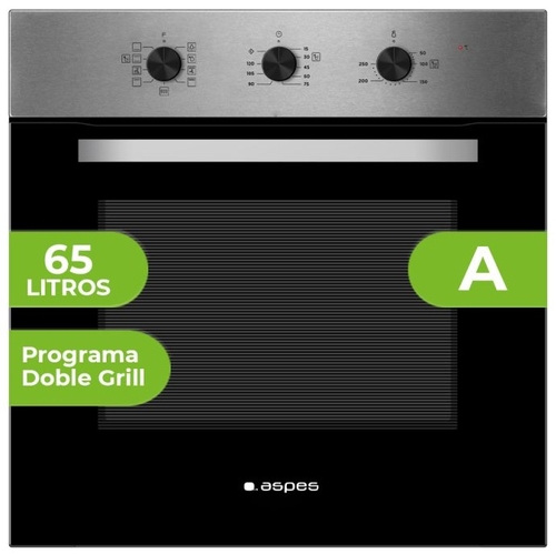 ASPES AHM86500X INOX - Horno Multifunción 65L