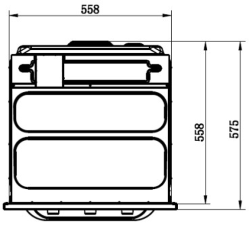 ASPES AHM86500X INOX - Horno Multifunción 65L