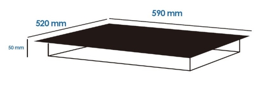 ASPES AV3602 Negro - Vitrocerámica Eléctrica 60CM
