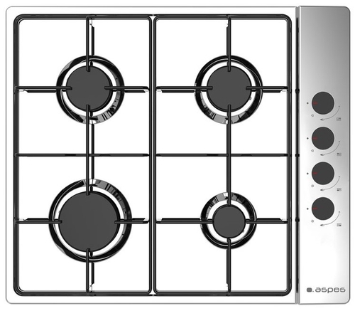 ASPES AG4601X INOX - Placa de Gas 50CM