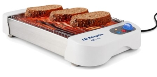 ORBEGOZO TO 1012 Blanco - Tostador Horizontal 600W