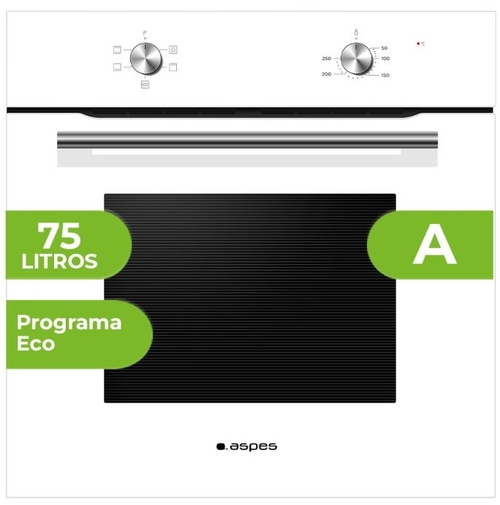 ASPES AH4701EB Blanco - Horno Convencional 75L