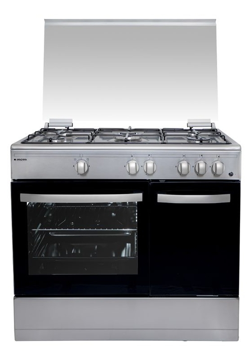 ASPES AKGW5901PBX INOX - Cocina 5 Fuegos 90CM