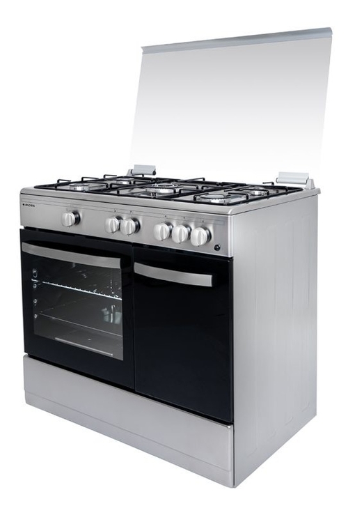 ASPES AKGW5901PBX INOX - Cocina 5 Fuegos 90CM