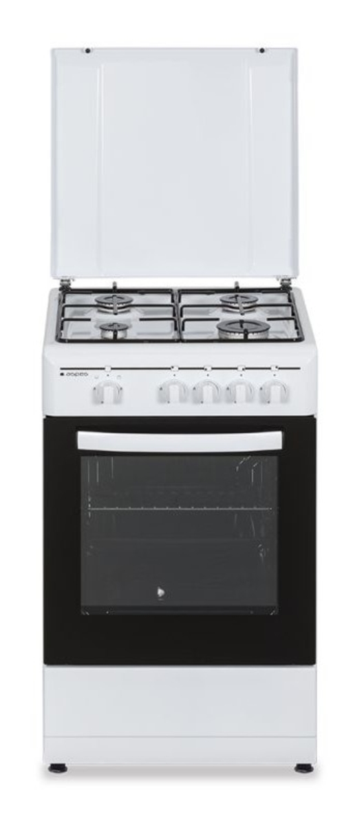 ASPES AKG4500TM Blanco - Cocina 4 Fuegos 50cm