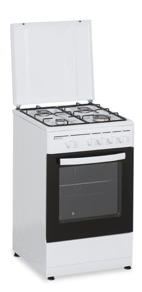ASPES AKG4500TM Blanco - Cocina 4 Fuegos 50cm
