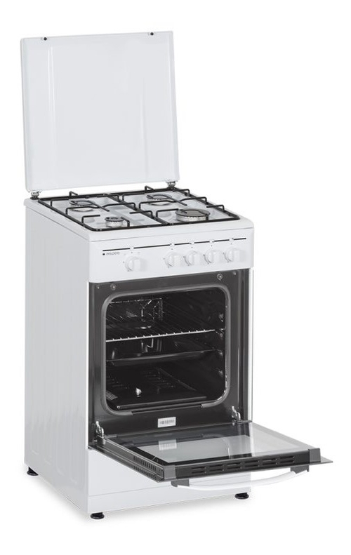 ASPES AKG4500TM Blanco - Cocina 4 Fuegos 50cm