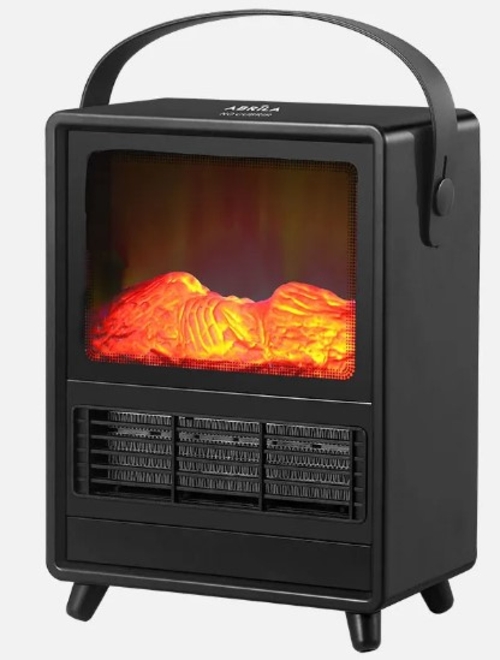 ABRILA ARKANSAS Negro - Termoventilador Cerámico 1500W