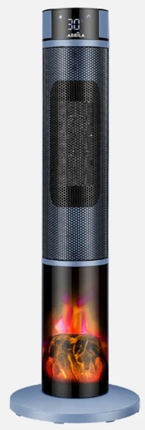 ABRILA EVERTON Azul-Negro - Termoventilador Cerámico 2000W