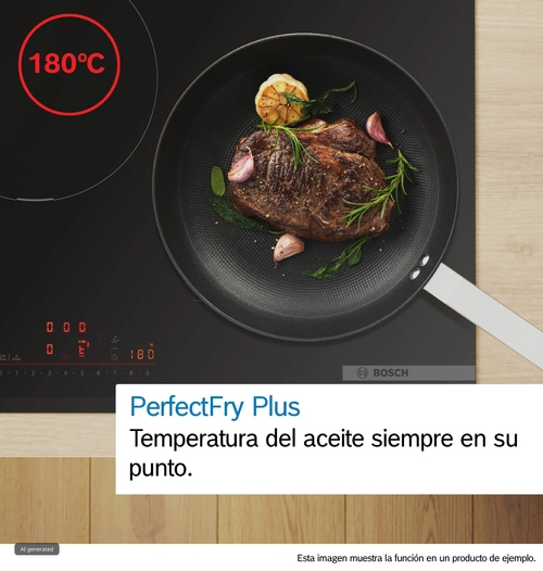 BOSCH PIX631HC1E Negro - Vitrocerámica de Inducción 60CM