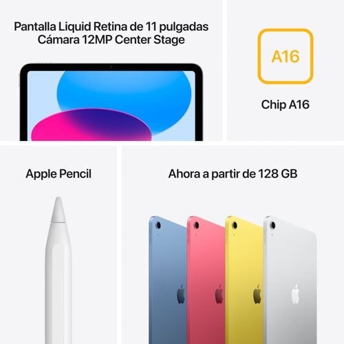APPLE iPAD 11 Rosa - Tablet 11' 125GB