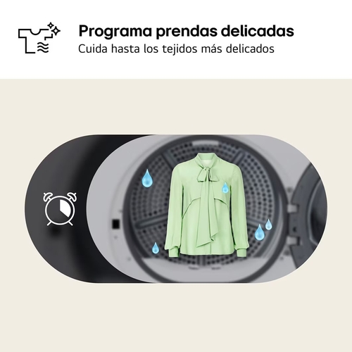 LG RHX1009NWH Blanco - Secadora Bomba de Calor 9KG