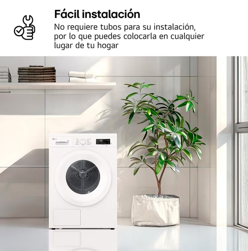 LG RHX1009NWH Blanco - Secadora Bomba de Calor 9KG