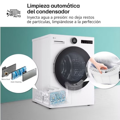 LG RHX7010TLB Blanco - Secadora Bomba de Calor 10KG