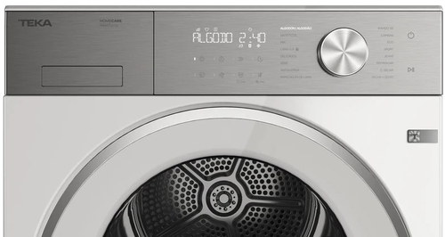 TEKA D 409B W SP Blanco-INOX - Secadora Bomba de Calor 9KG