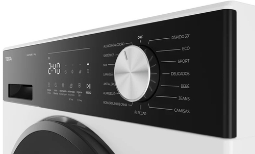 TEKA D 209C W SP Blanco-Negro - Secadora Bomba de Calor 9KG